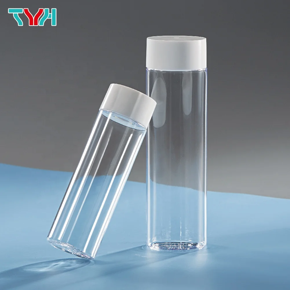 5ml-250ml PETG Cylindrical Round Plastic Bottle with Inner Plug and PP Cap (JNS Series)
