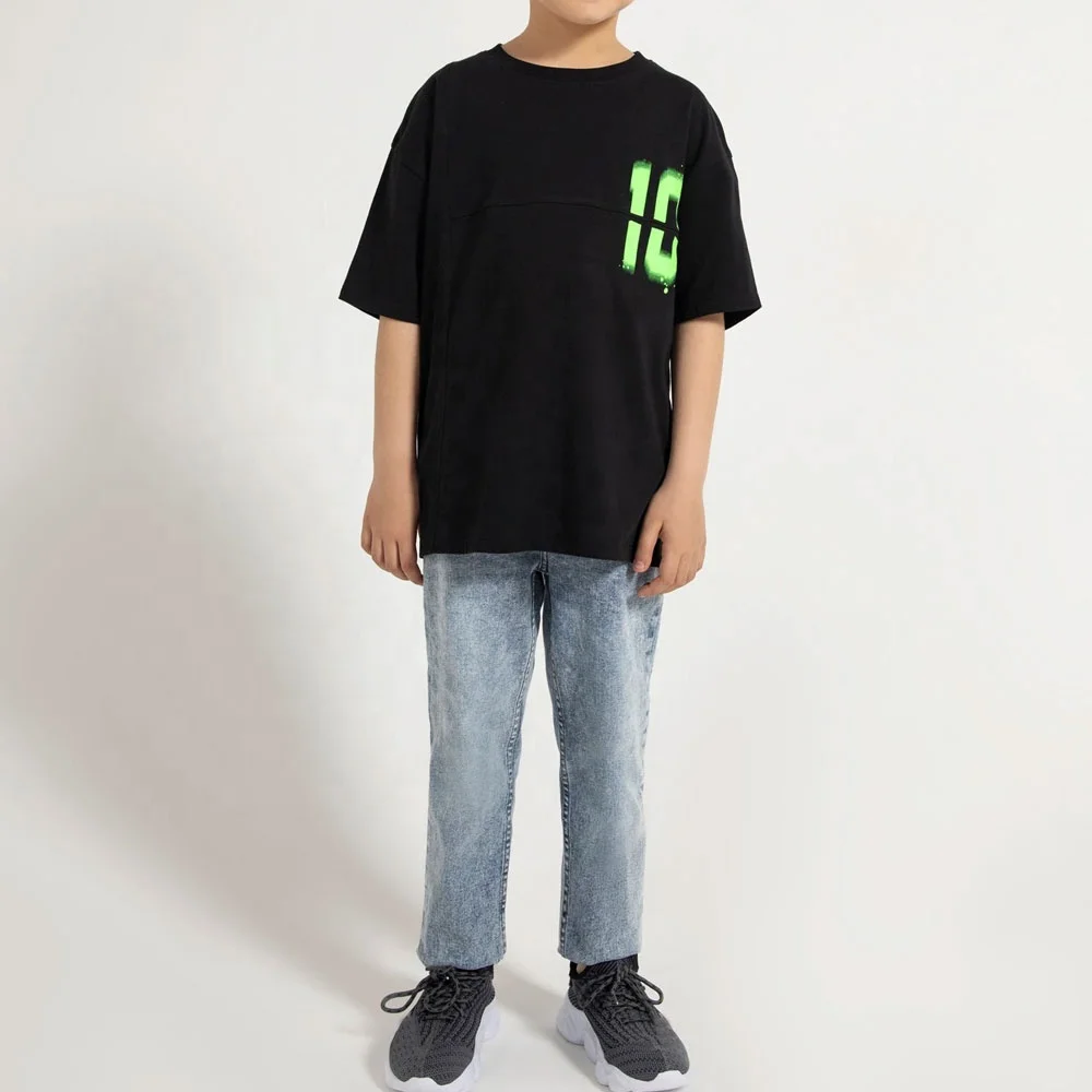 2023 Latest Sublimation High quality new design casual spring autumn kids t-shirt cheap price children boys & girls tee shirts