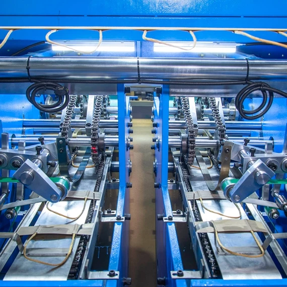 High technology square bottom kraft paper bag making machine with handle online making china factory