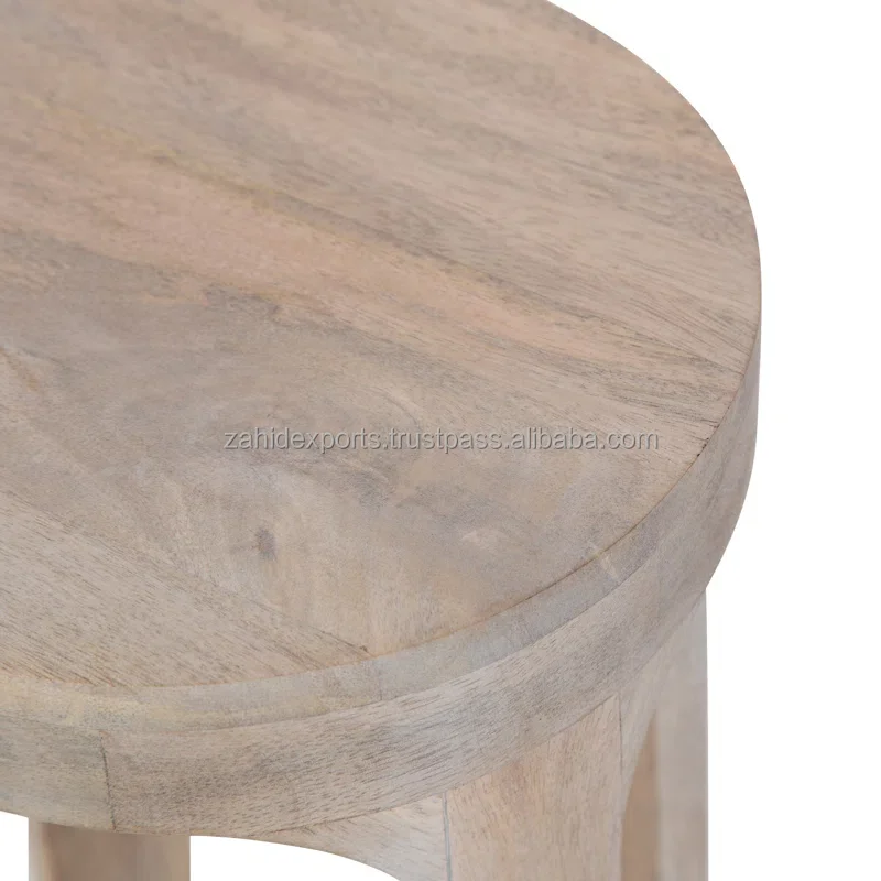 Modern Wooden Decorative Drink Table for Plant Display and Item Storage unique dimension Home Decor