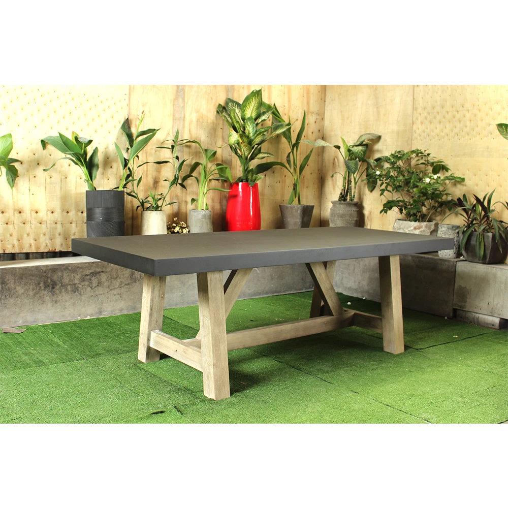 Cheap Factory Price large dining room furniture restaurant tables and Outdoor with perfect waterproof technology