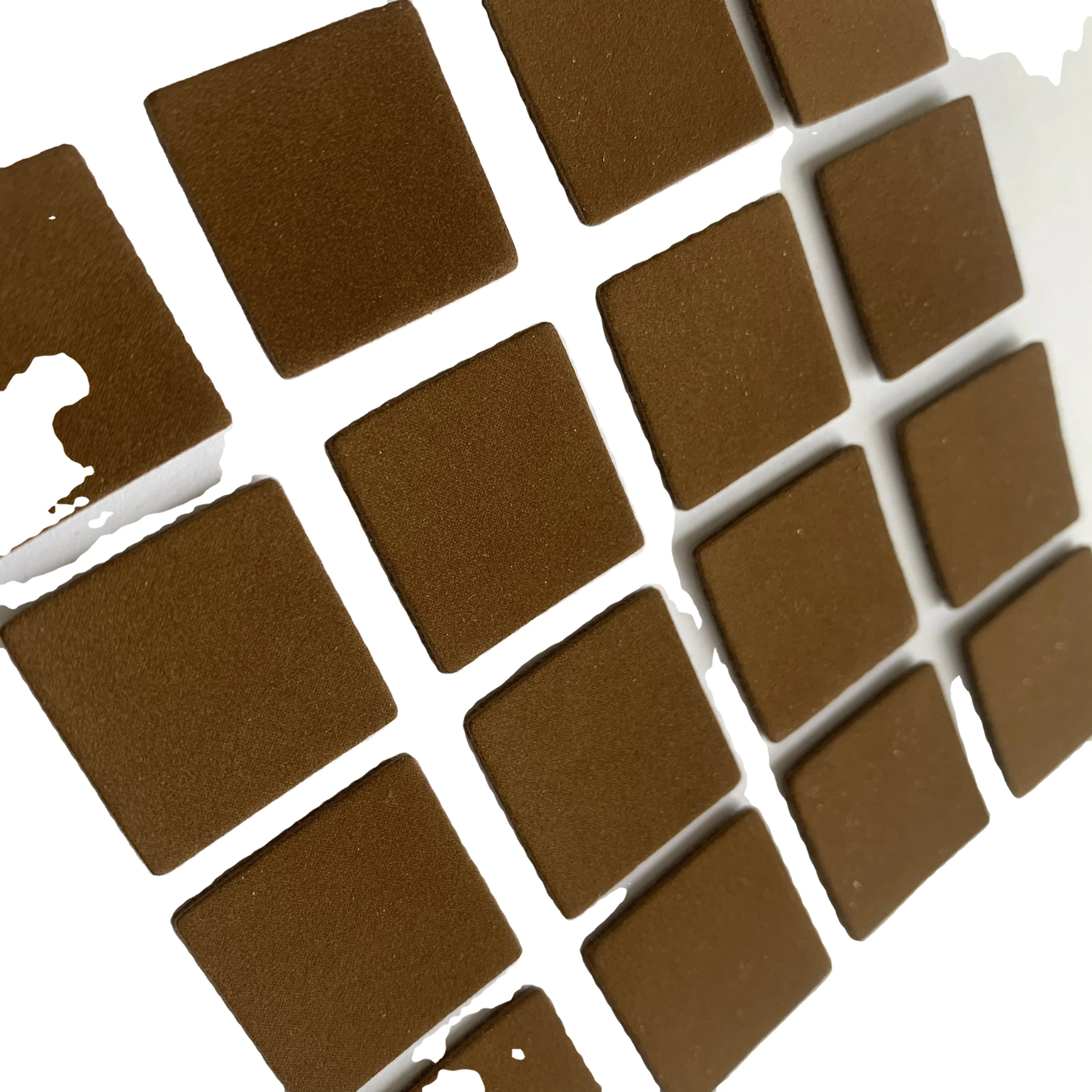 Wholesale Price High Quality Customized PU Brown Clothes Tag PU Label for Clothing