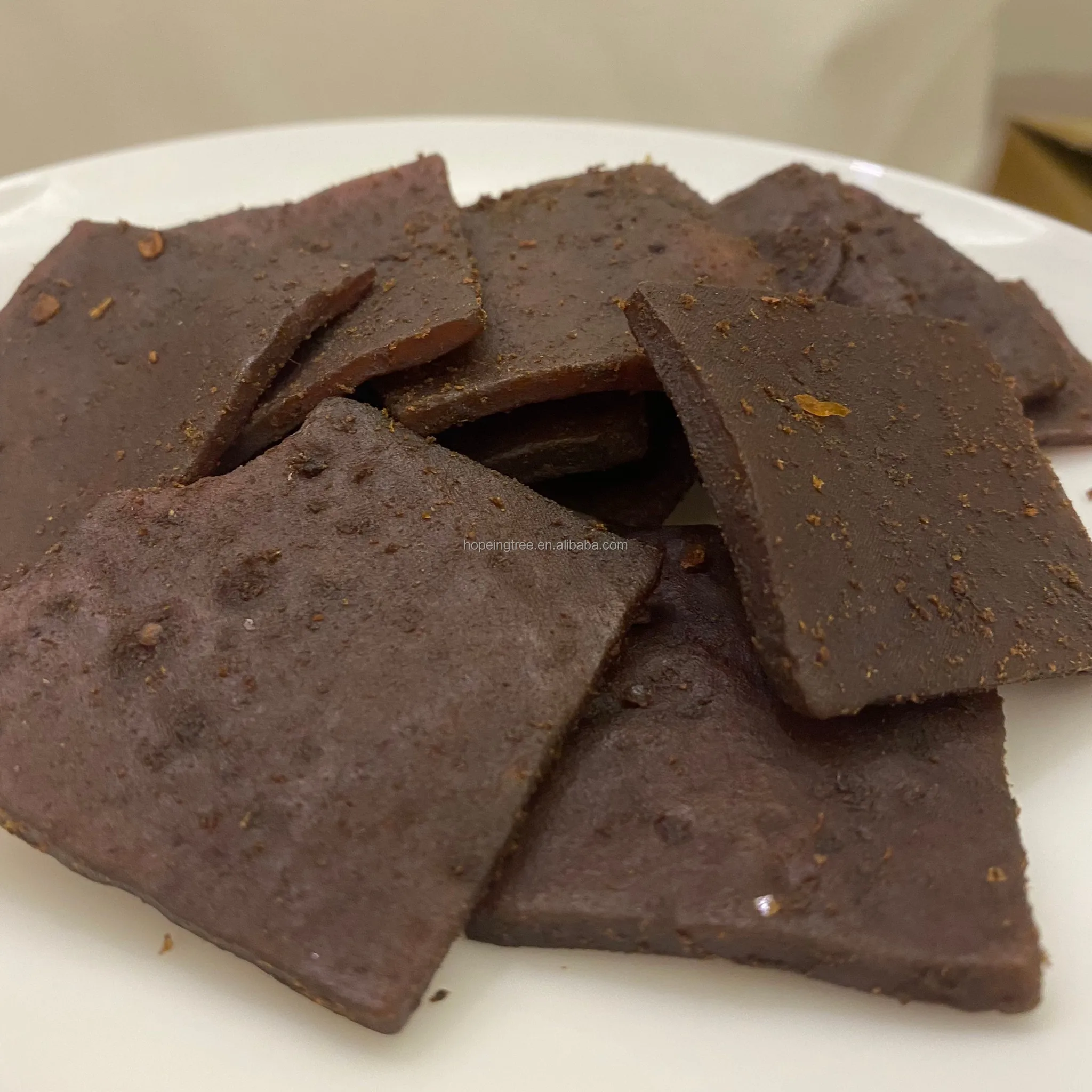 Dried Bean Curd With  VegetarianHigh quality produced in Taiwan Spiced slices