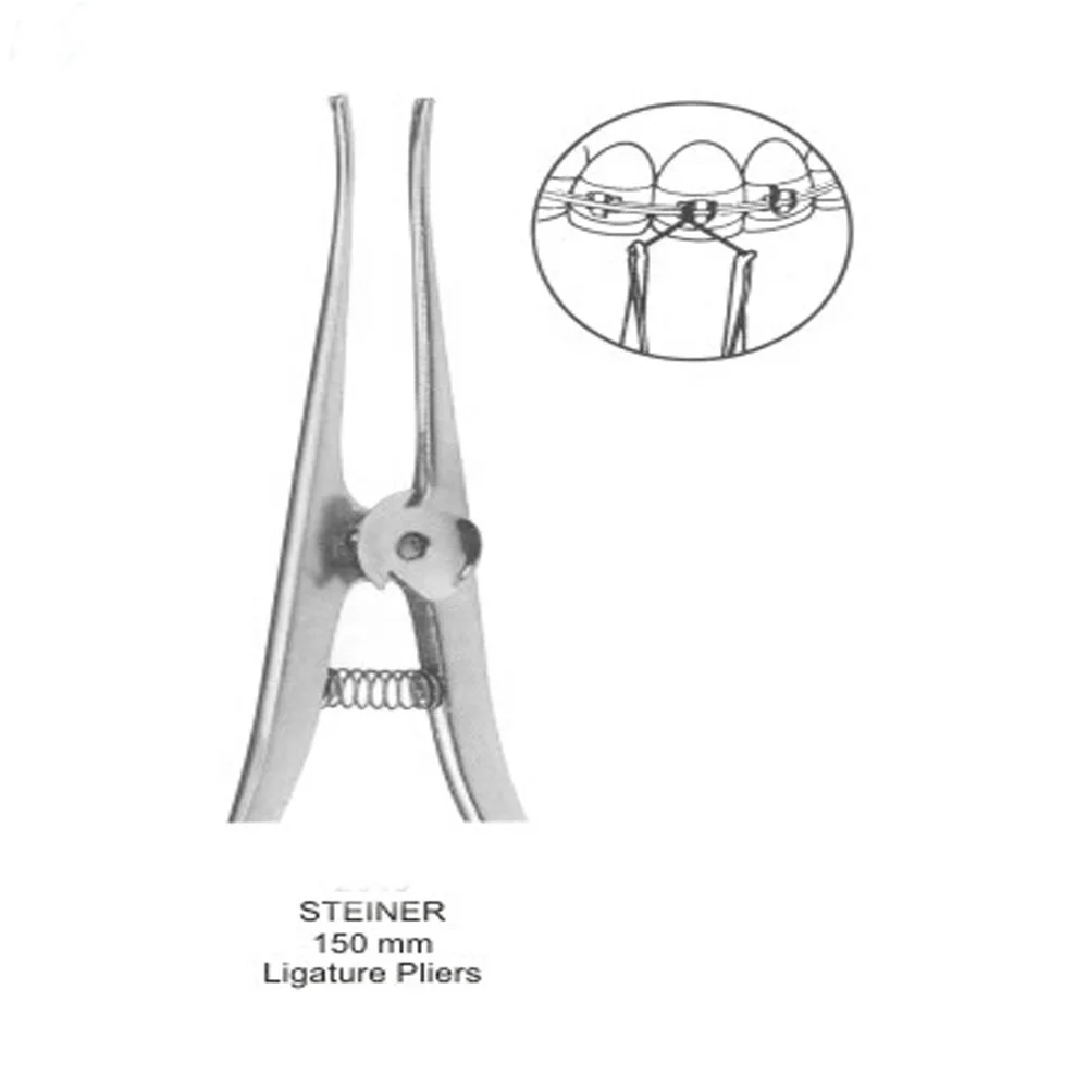 Dental Weingart Pliers Stainless Steel Orthodontic Pliers Bending Forceps with Weingart Plier Tip Dental Dentistry Tool