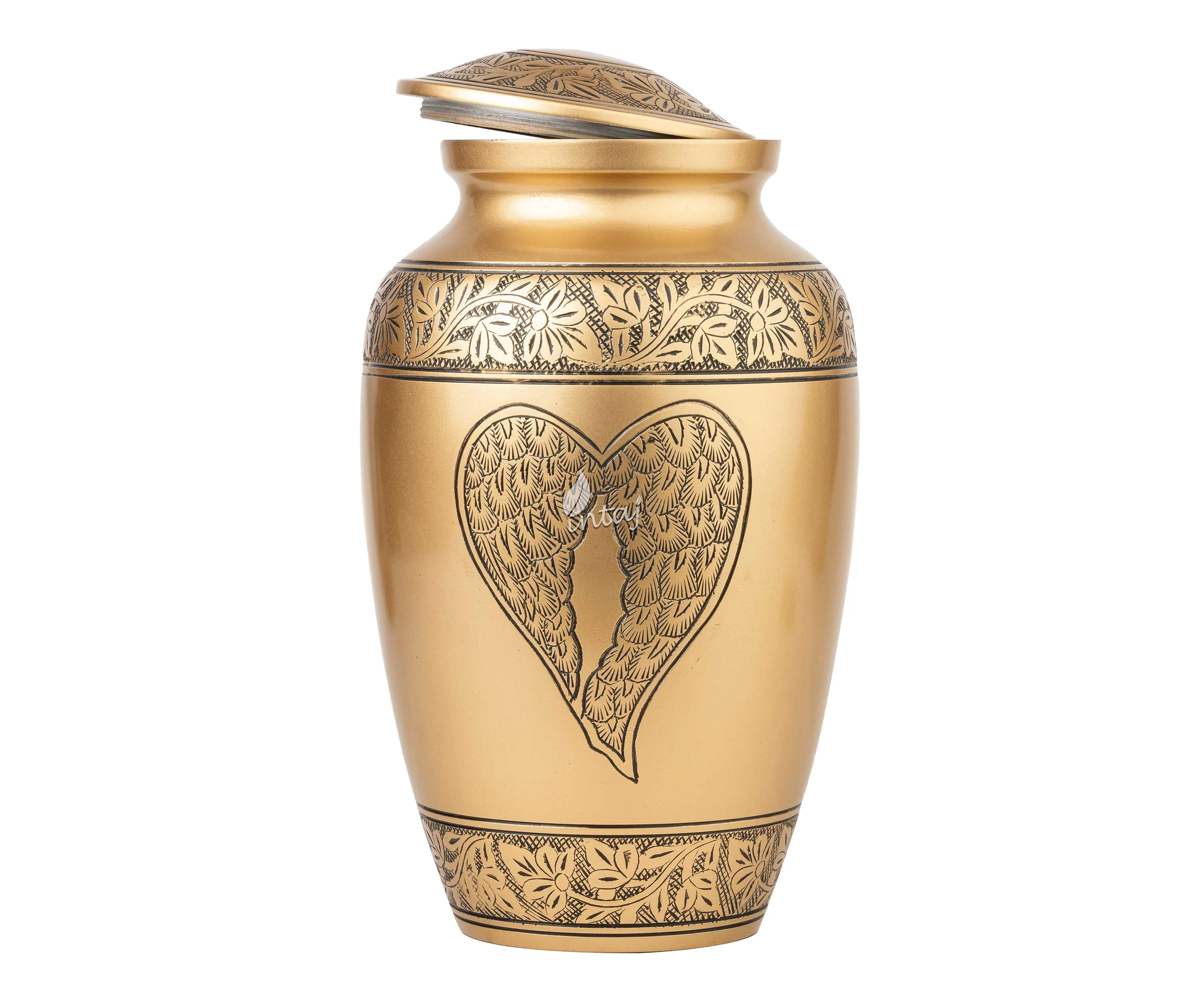 Резные сердца королевские урны для кремации для людей-взрослые большие похоронные урны ручной работы-звезда индийское ремесло