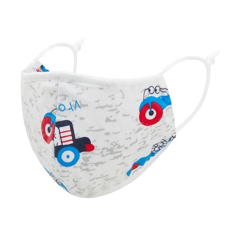  Многоразовая хлопковая маска для лица с фильтром из активированного угля PM 2 5