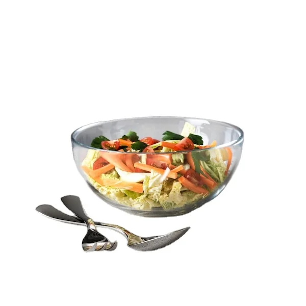 Latest Arrival Decorative Metal Salad Server Set Handmade Spoon & Fork Unique Handle Home Kitchen & Restaurant Cutlery Tableware