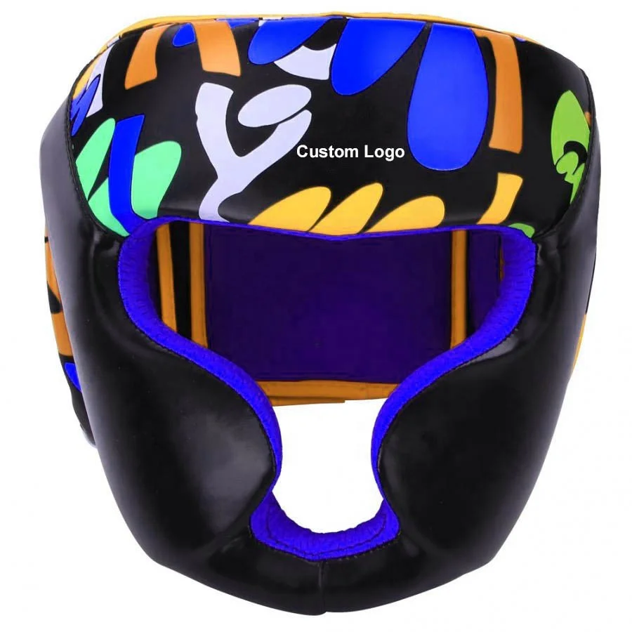 Custom Logo boxing helmet/head guard/boxing head guard