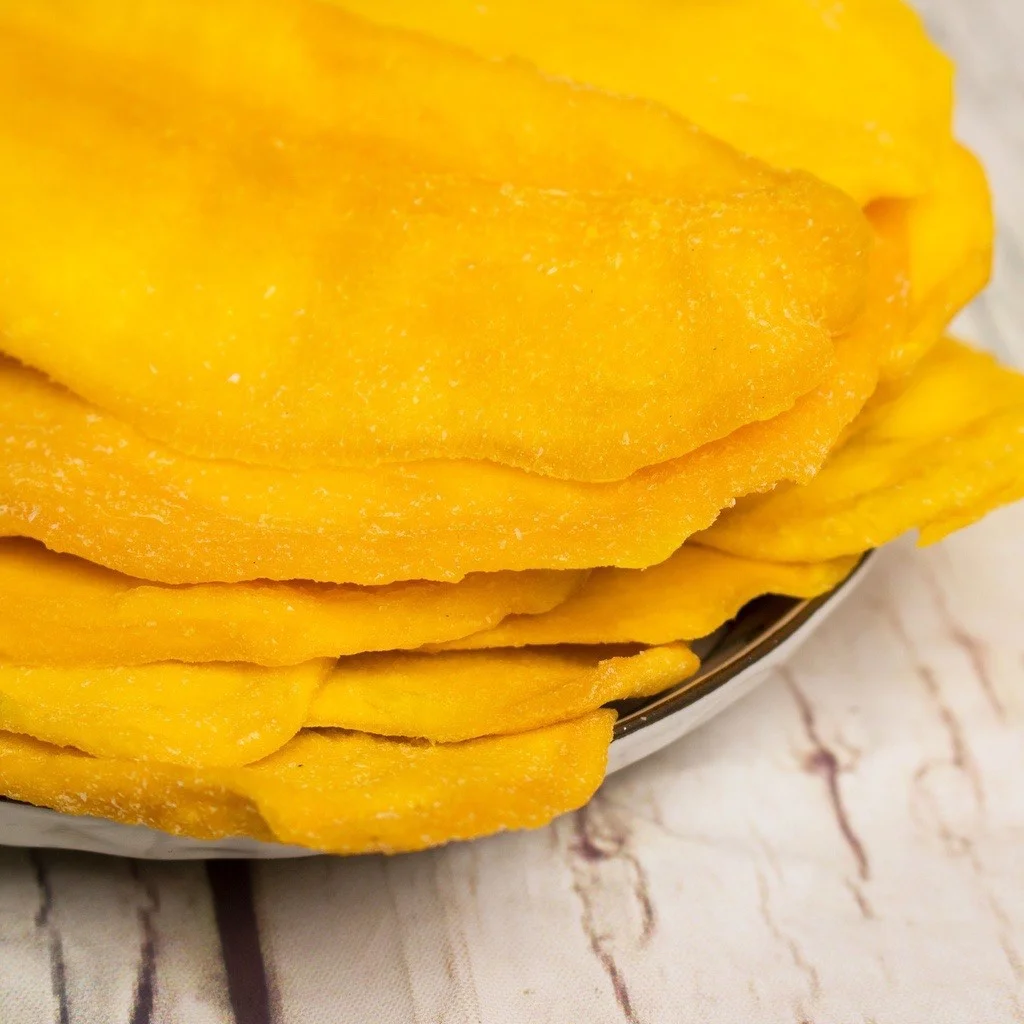 Free Sample Wholesale Soft Dried Mango 3-5% Sugar Private Label Tropical Fruit Snack From Vietnam Farm Packing As Request