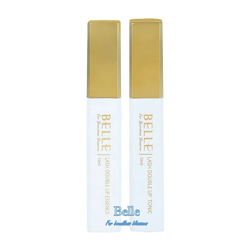 Belle Lash double up (LD) тоник для ресниц и бровей + кондиционер (10 мл 10 мл) сделано в корейской сыворотке роста волос с веганским сертификатом