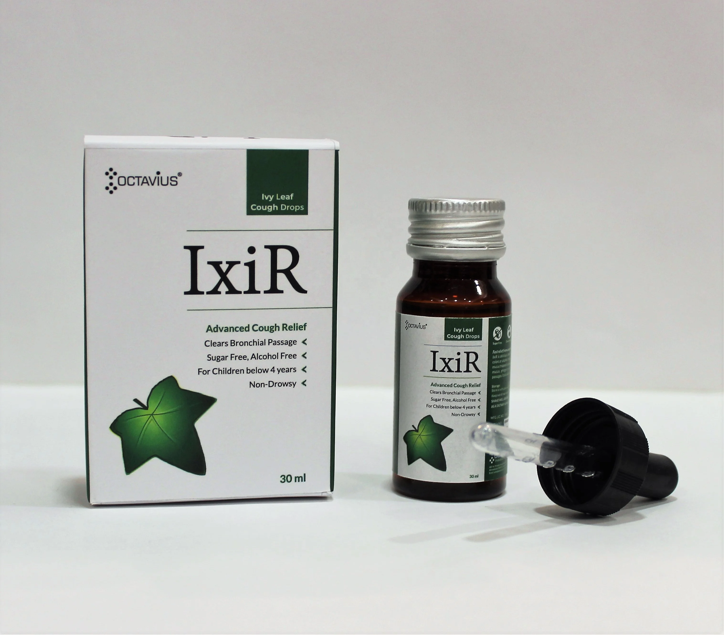 Ivy leaves hedera helix cough drops for kids ayurvedic herbal extract hederacoside sugar free for cough and cold decongestant