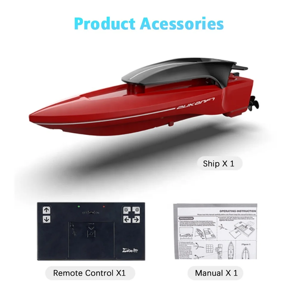 
Hot selling New 2.4G Mini Remote Control High Speed Boat RC Racing Boat RC Toys 