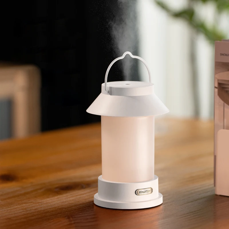 New air mist spray tent camping Outdoor Humidifier Vintage light diffuser Vintage Led light humidifier Mini light humidifier