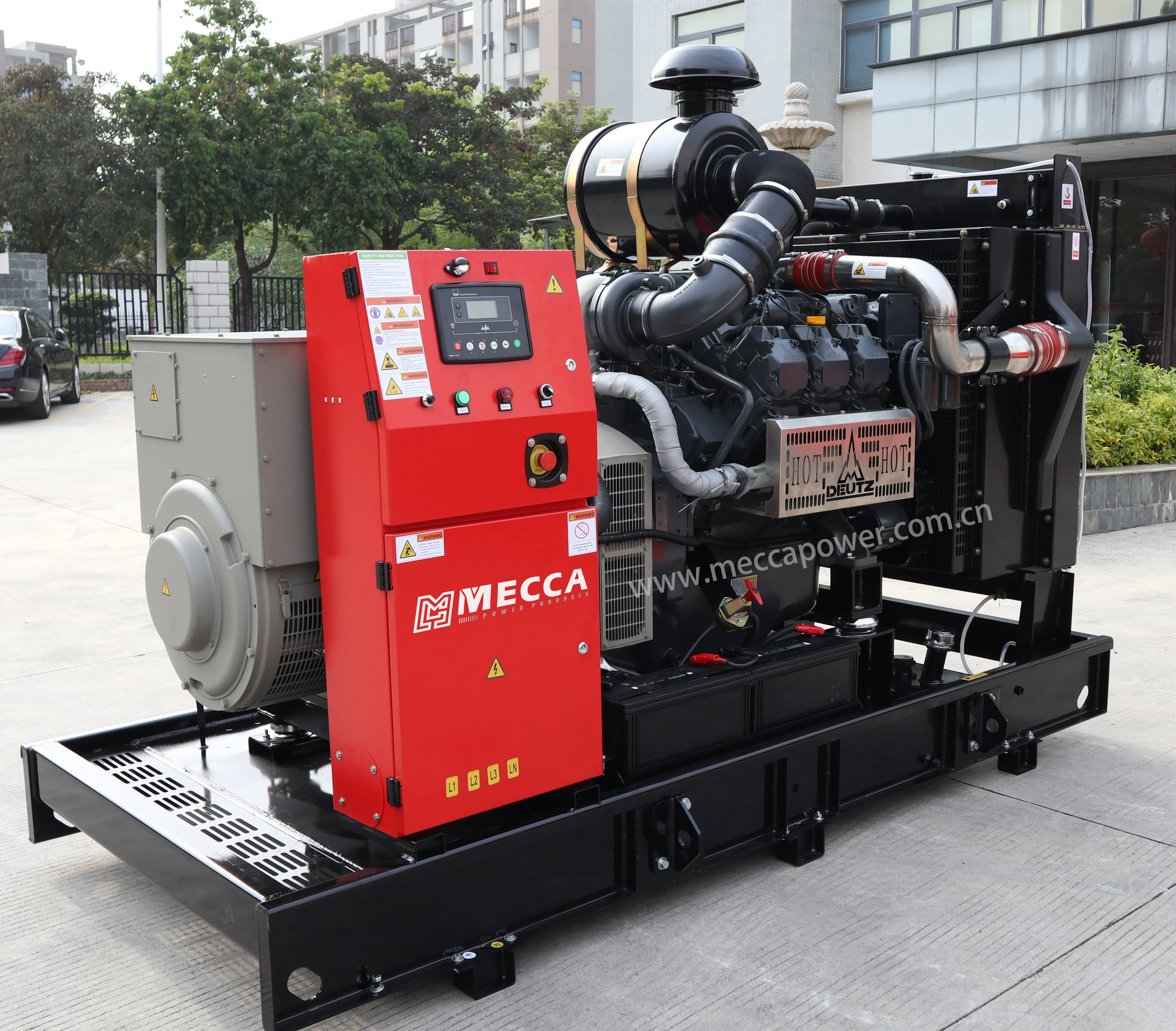 60kw 70kw 80kw 220V 380V 440V Open Type Water Cooled Diesel Generators With Deutz Engine