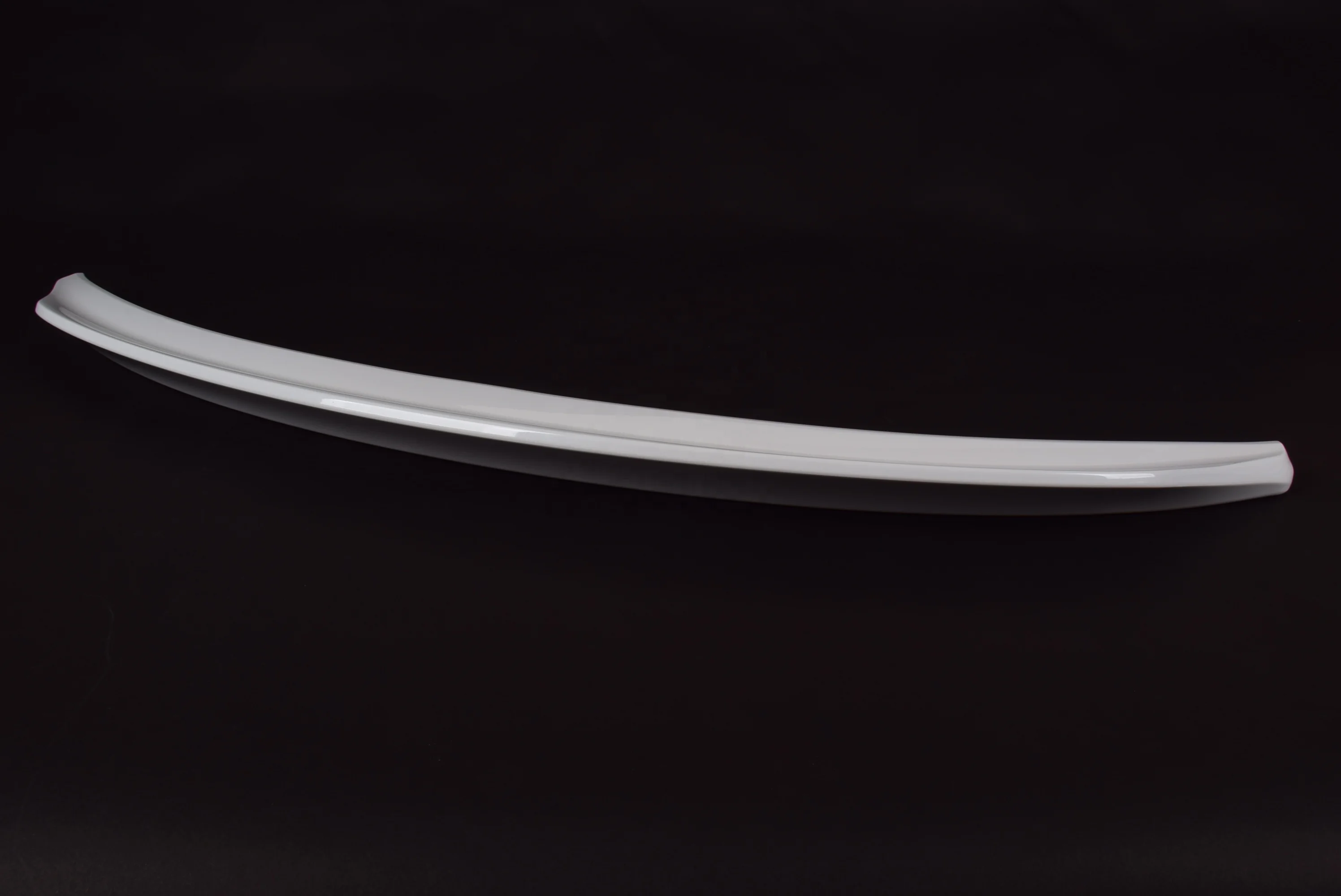 J-Style white color for tesla model 3 trunk lip spoiler