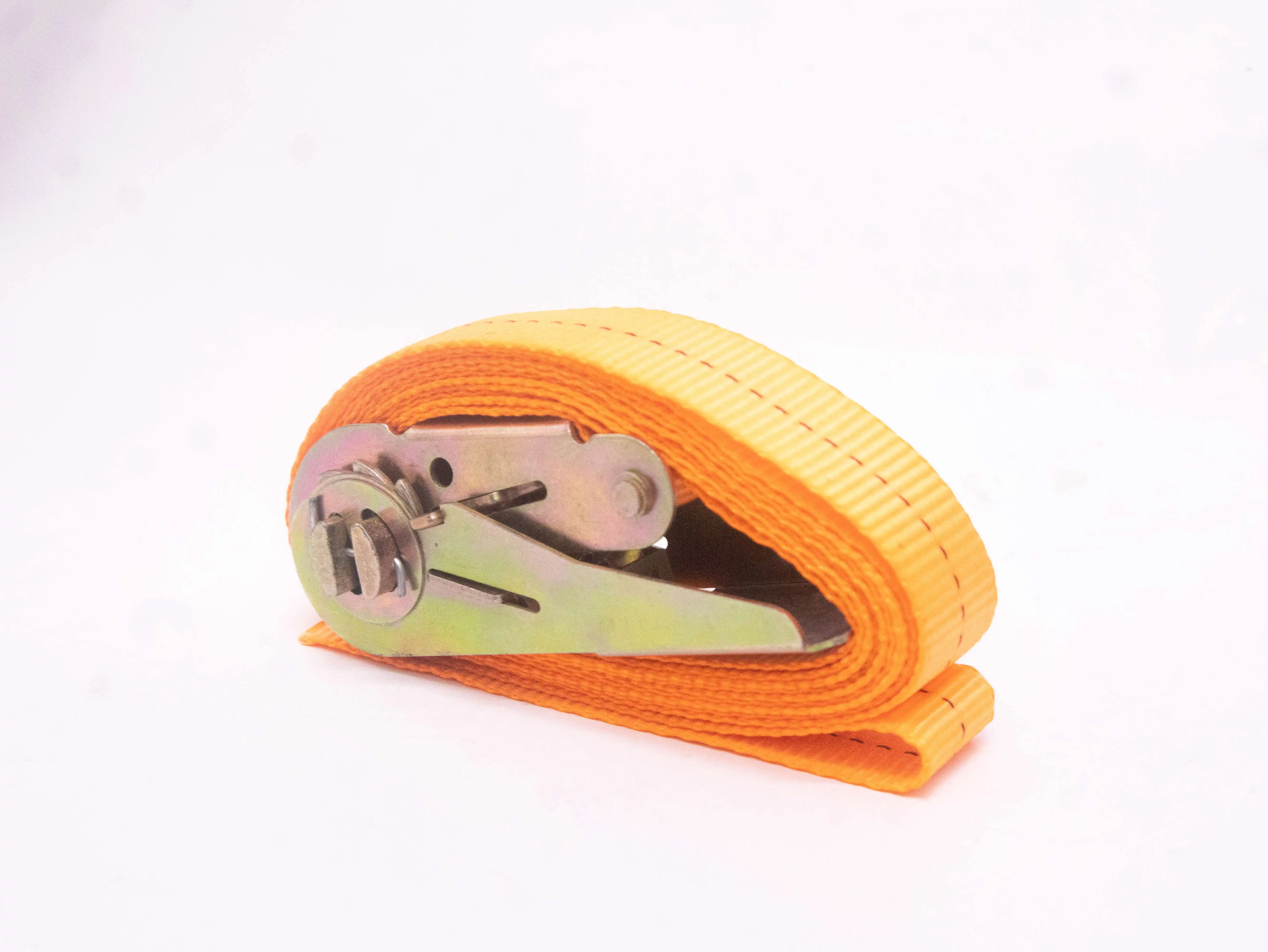High Quality 25mm Orange Ratchet Tie down Strap with Metal Handle 10m 2 Inch Certified GS Top 1 Supplier from Vietnam No Hook