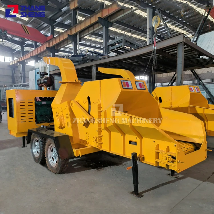 Cost-effective heavy duty wood shredder manufacturing plant forest shredder tractor wood mini grinder