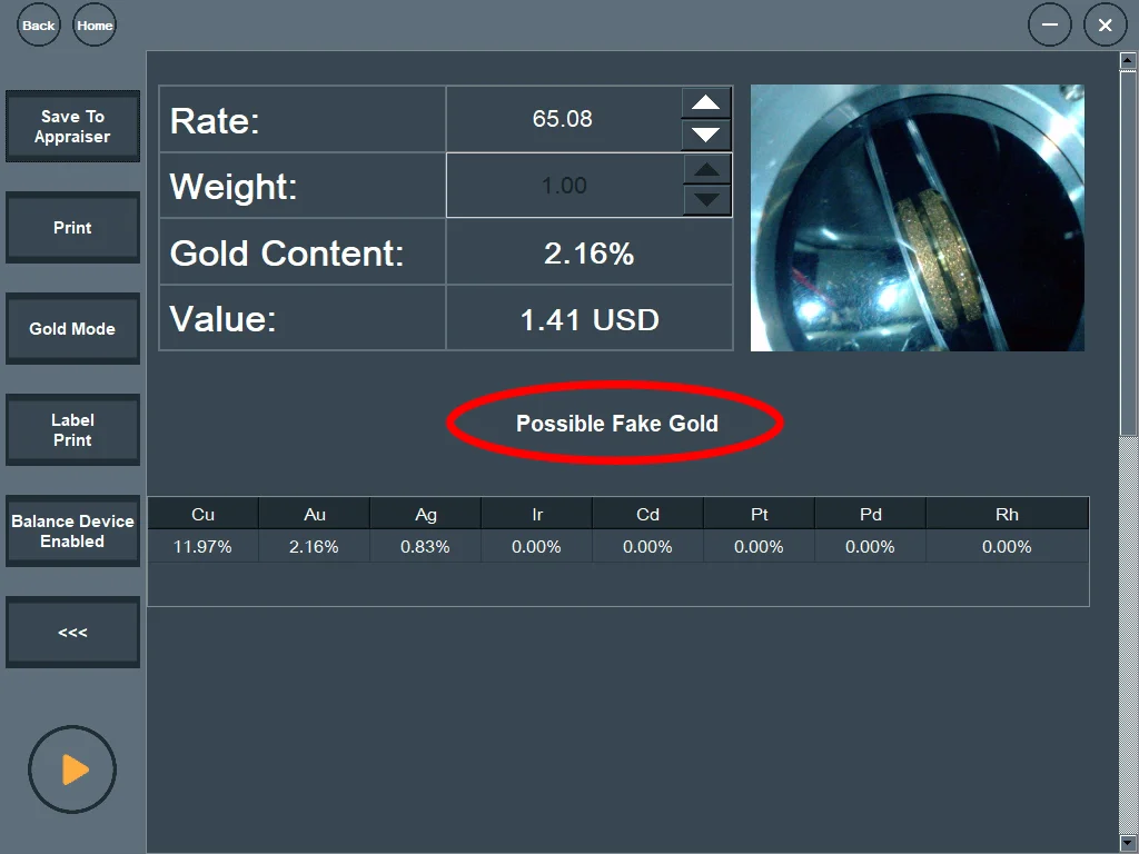 Jewelry Tools Equipment Metal Detector Tester Portable Gold Metal Tester