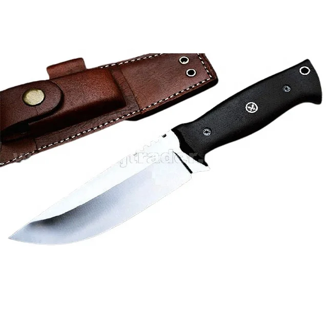 Ручная работа D2 стальной нож ручной работы материал Микарта