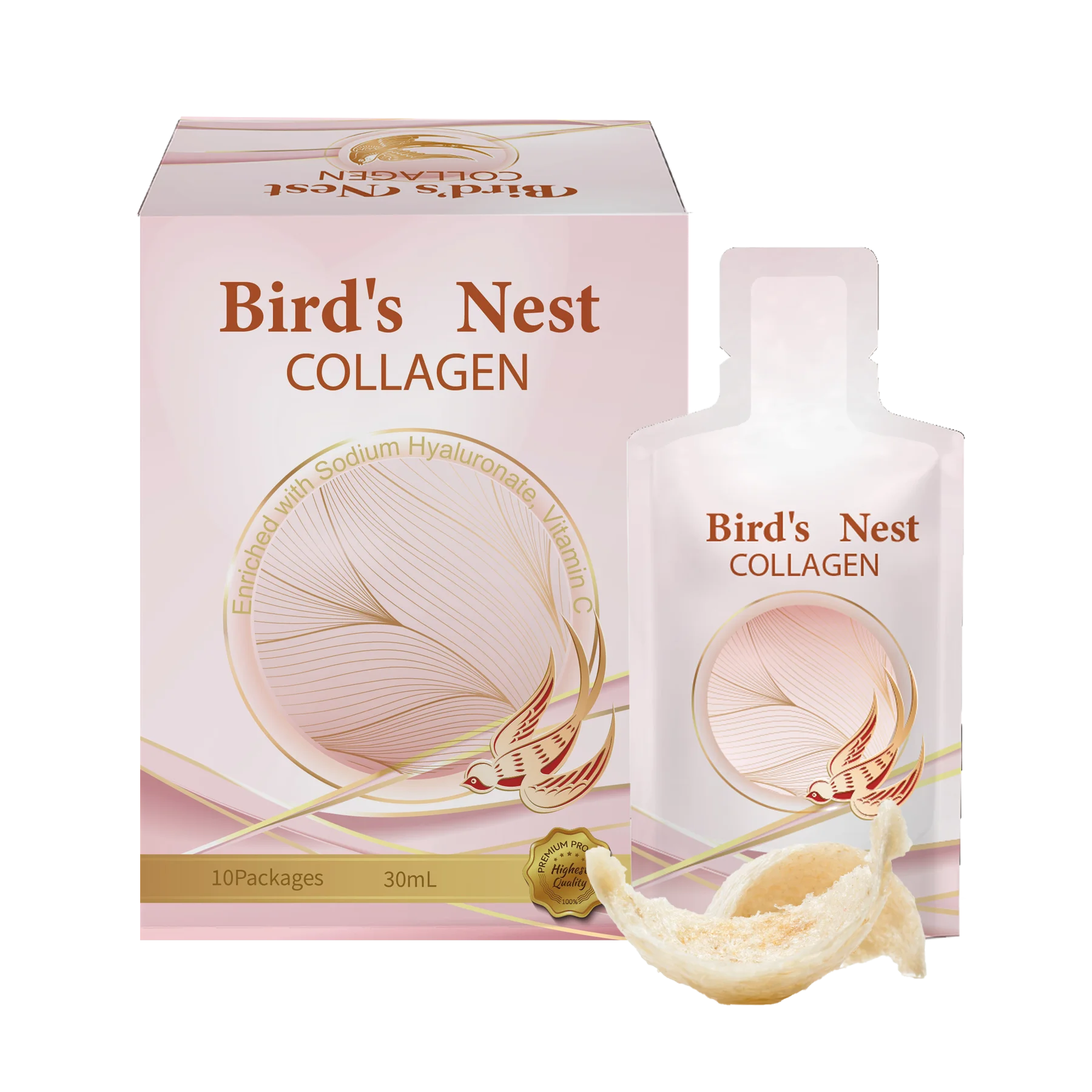 OEM ODM Customized Birds Nest Collagen Beauty Drink