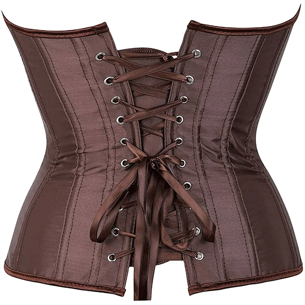 Full Steel Boned corsets Tight Lacing and two color combination corsets Over bust Corset top
