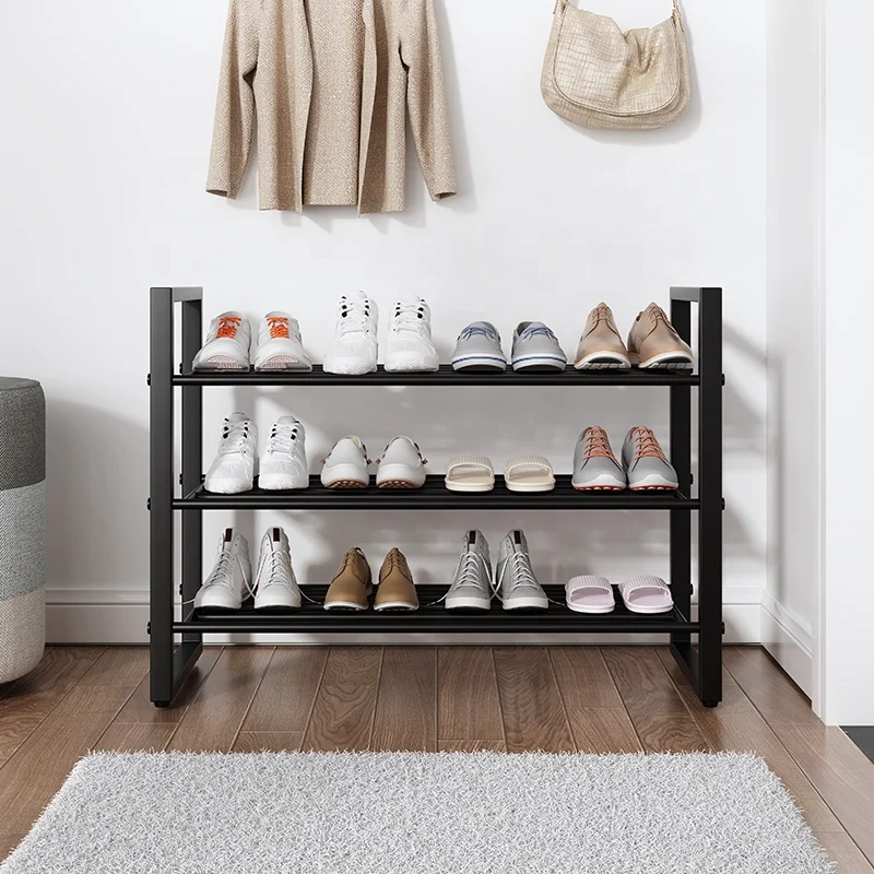 Sample free customization amazing 4 Tiers Diy Esay To Assemble Plastic Shoes Rack Cheap Shoe Rack