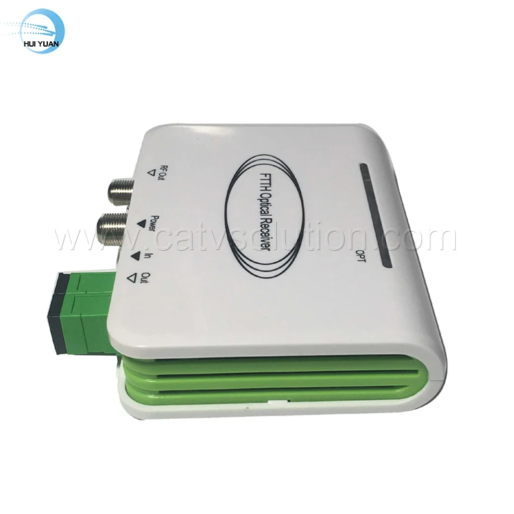 PON ONU  CATV Node Mini FTTH WDM Receiver Triplexer Minimode With Two RF Port Optical Receiver