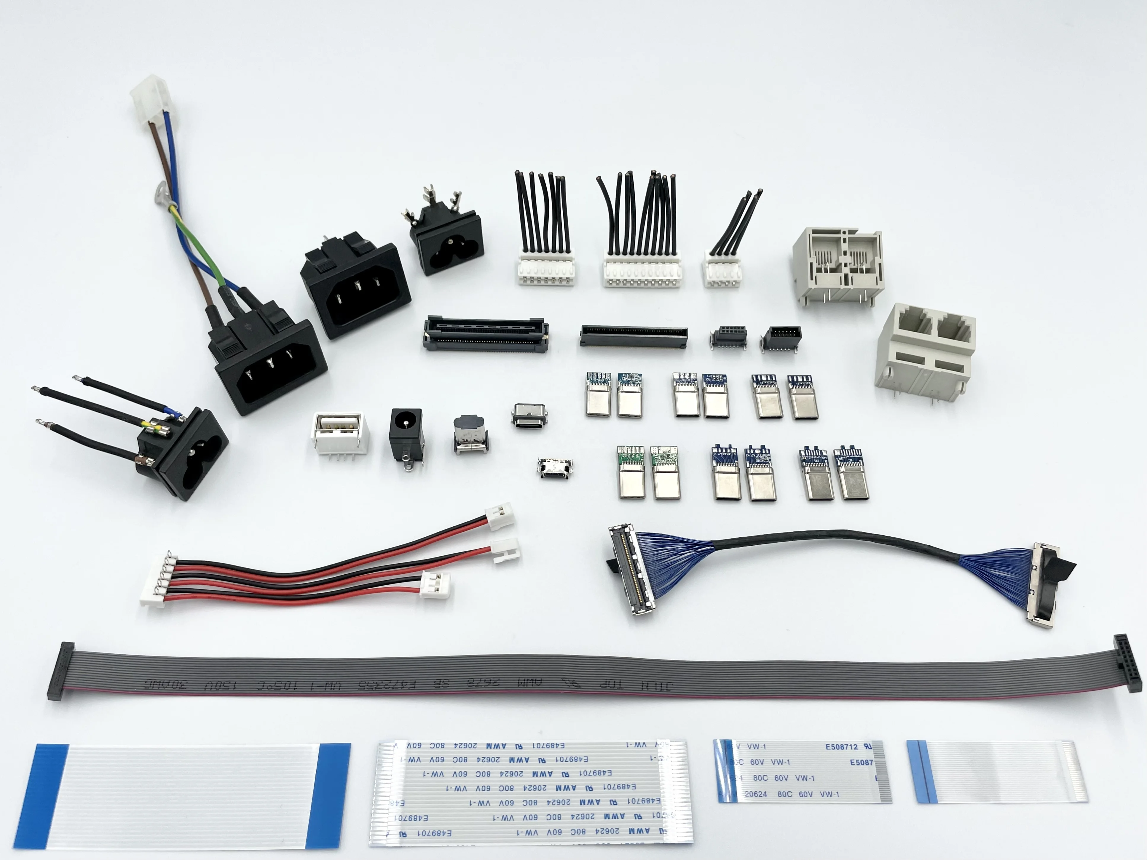 Waterproof SMT 16 pin connectors