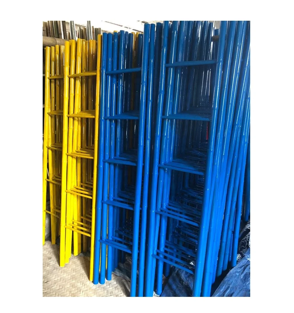 Vietnam Decorative Farmhouse bamboo Blanket Ladder/Rustic Wooden Blanket Ladder Decor home garden bathroom furniture crafts