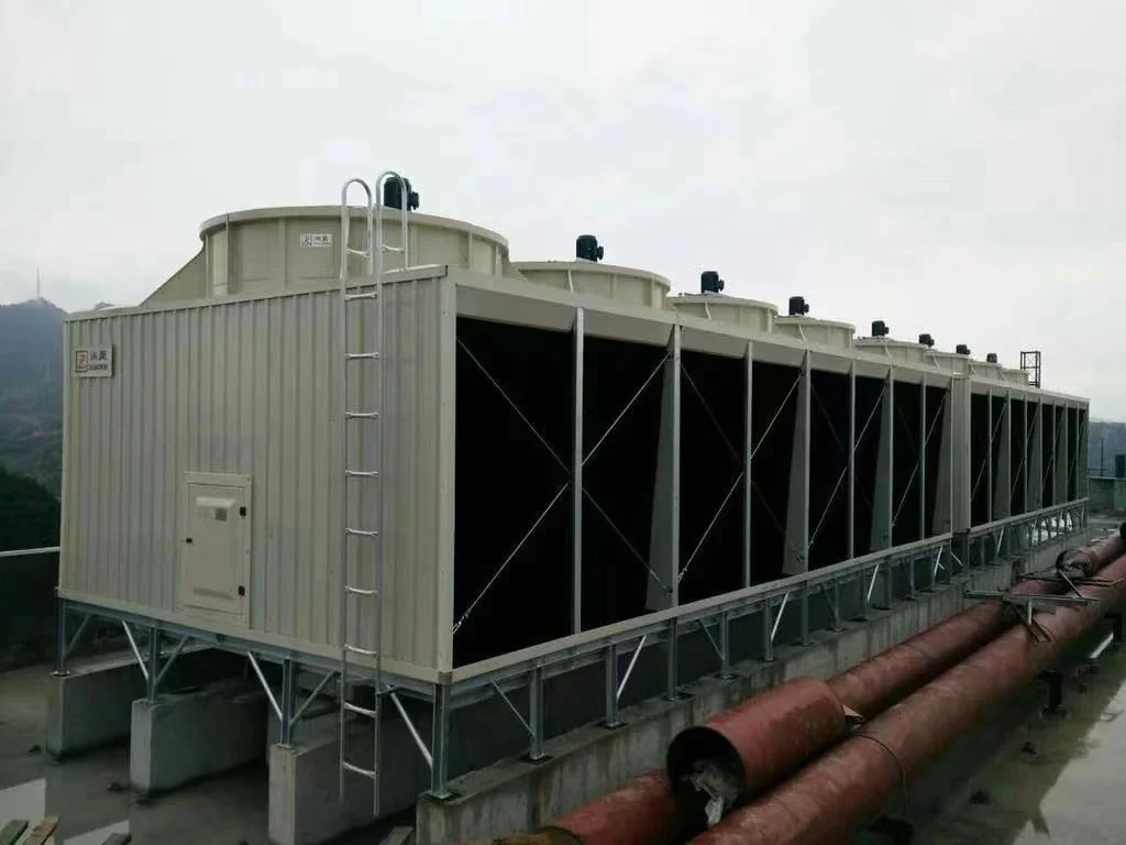 10 ton-500 ton cooling tower FRP Counterflow Square Cooling Water Tower price