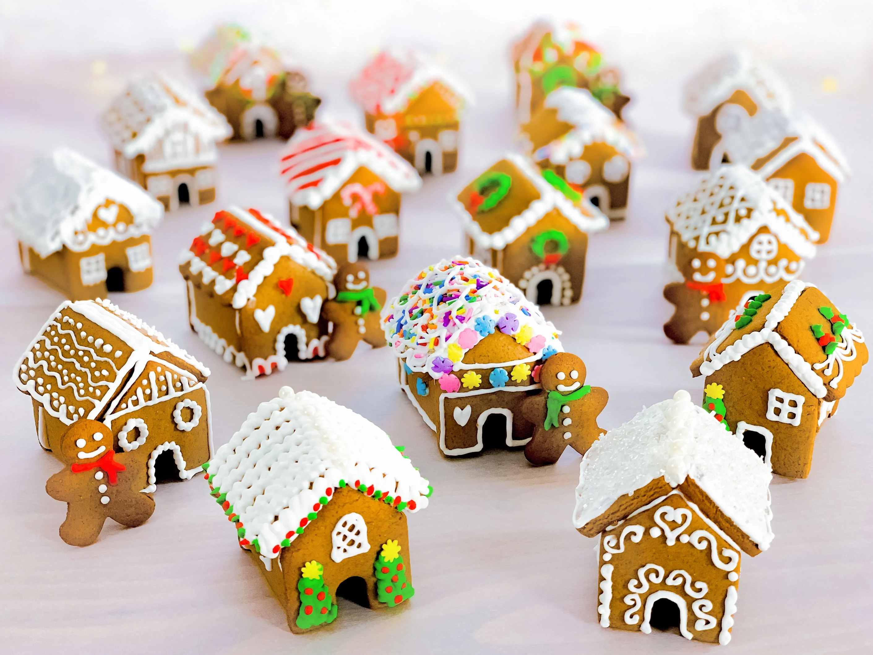 Распродажа мини-пряник домик печенье для детей DIY выпечка рождественское украшение оптовая продажа