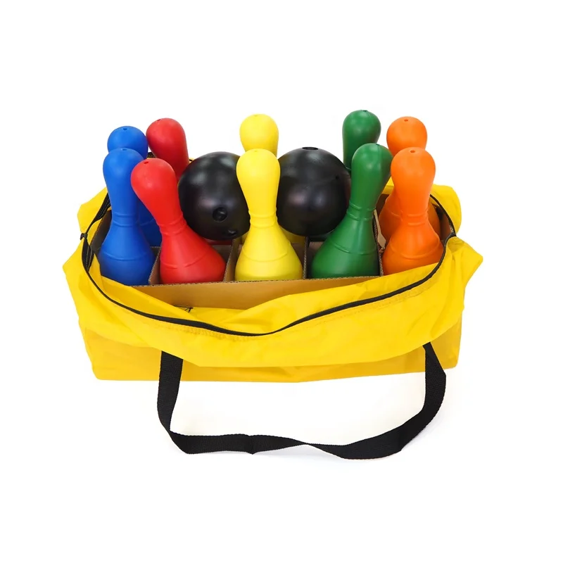 Small Plastic Colorful Bowling Set