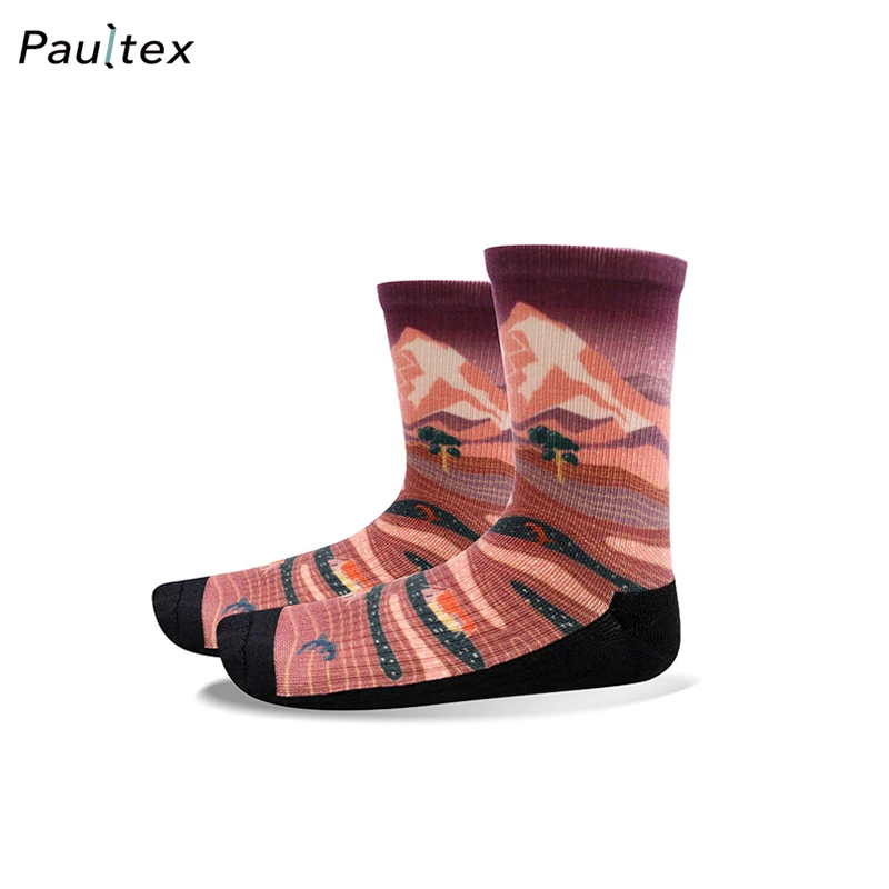 100% своевременная доставка оптовая продажа носков с индивидуальным принтом