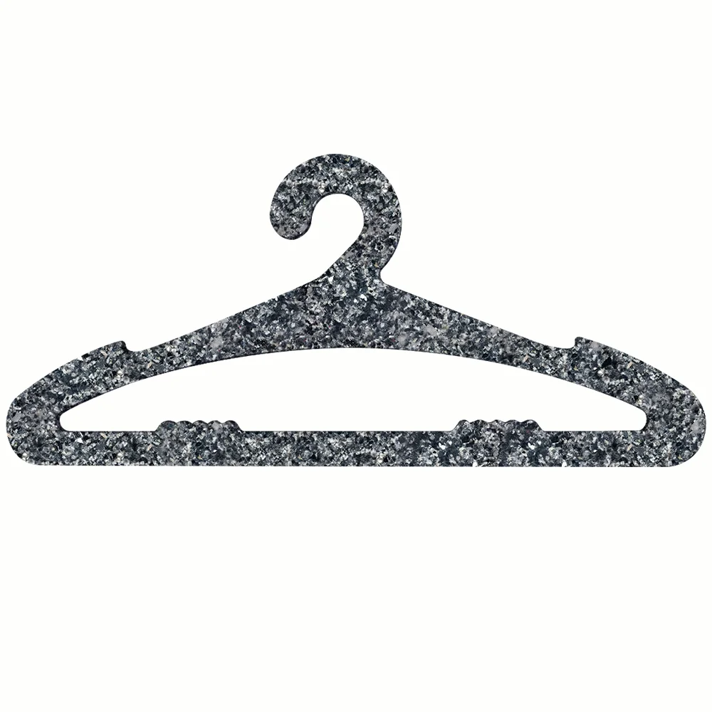 Modern Non Slip Clothes Hanger Recycled Thin Textile Board Clothes Hangers