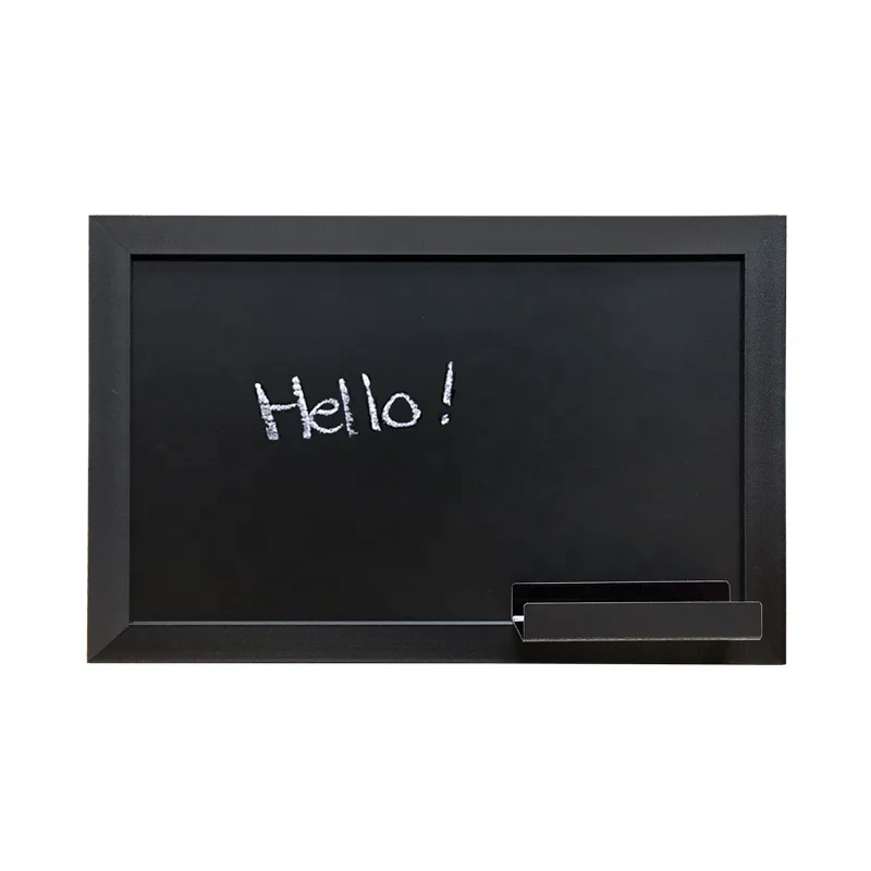 Объявлений черная доска Оформлена Настенный сообщение с крепящимся