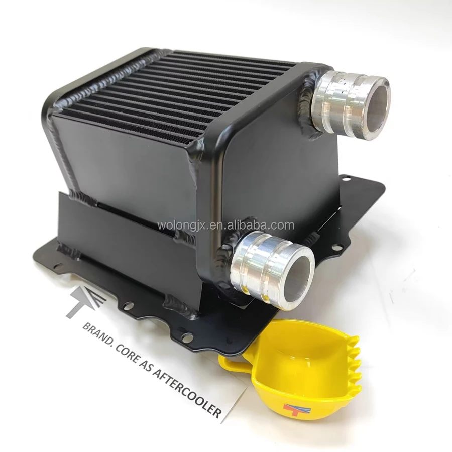 Part NO 7C3386 7C-3386 Stainless Steel Aftercooler Core for 3412 Engine, a critical component of the engine cooling system.