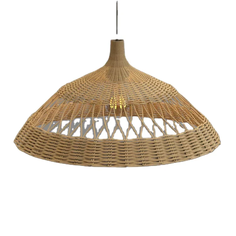 Hot Design Home Decor Wicker Rattan Lantern Pendant Light, Rattan Chandelier Lampshade in Vietnam Wholesale