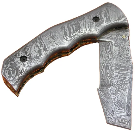 Custom folding knife survival knife