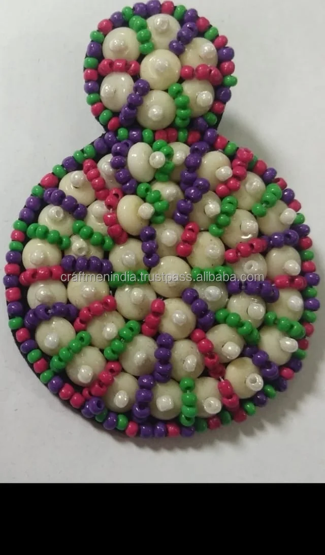 Latest 2023 Hand Embroidered Custom Designer Brooch In Different Shapes