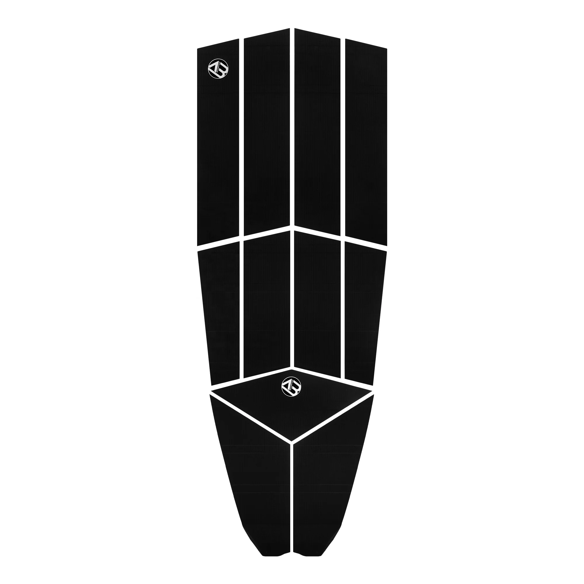 11 Piece Surf Deck Traction Pad Premium EVA with Tail Kicker 3M Adhesive for Surfboard Longboard Shortboard