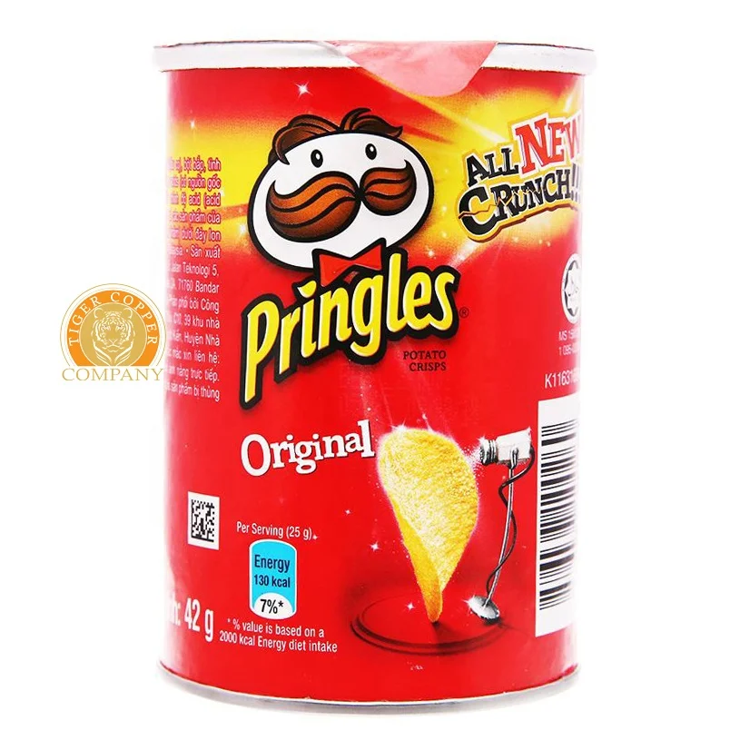 PRINGLES POTATO CRISPS ORIGINAL 42G