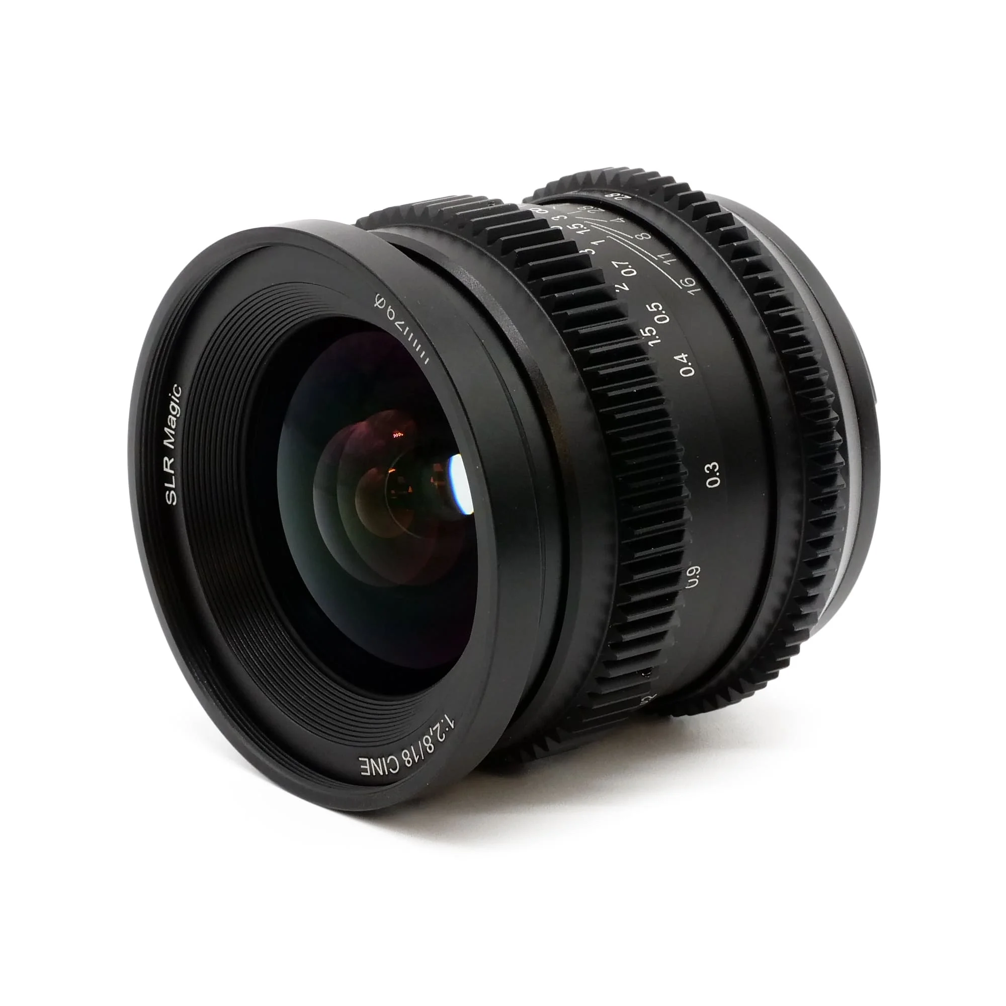  SLR Magic 18 мм F2.8 широкоугольный Полнокадровый кинообъектив основной объектив MF/ручная фокусировка для Fujifilm X-mount Sony e