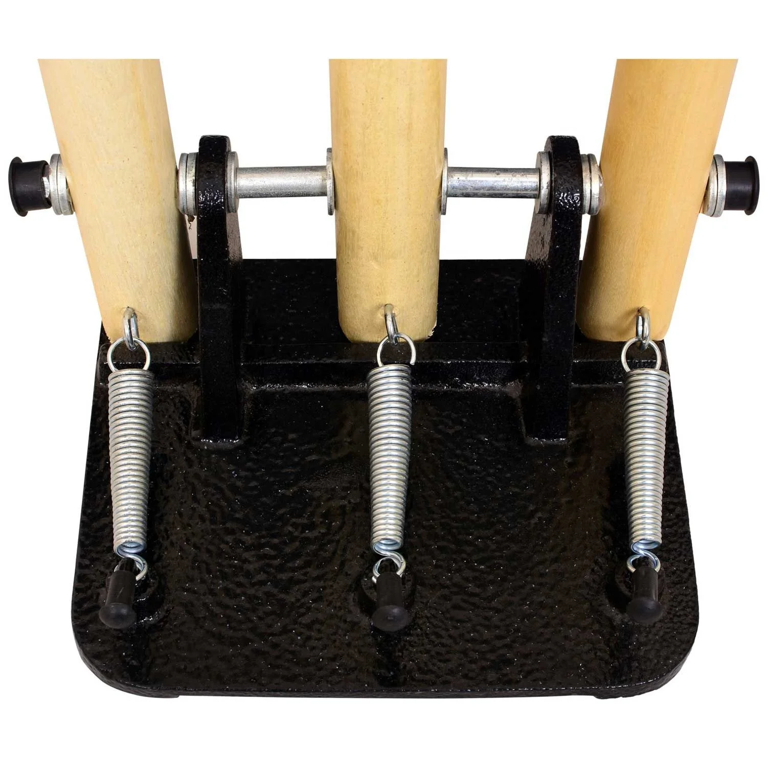 Cricket Spring Back Wicket stumps  Reverse Back Cricket Wooden Stumps