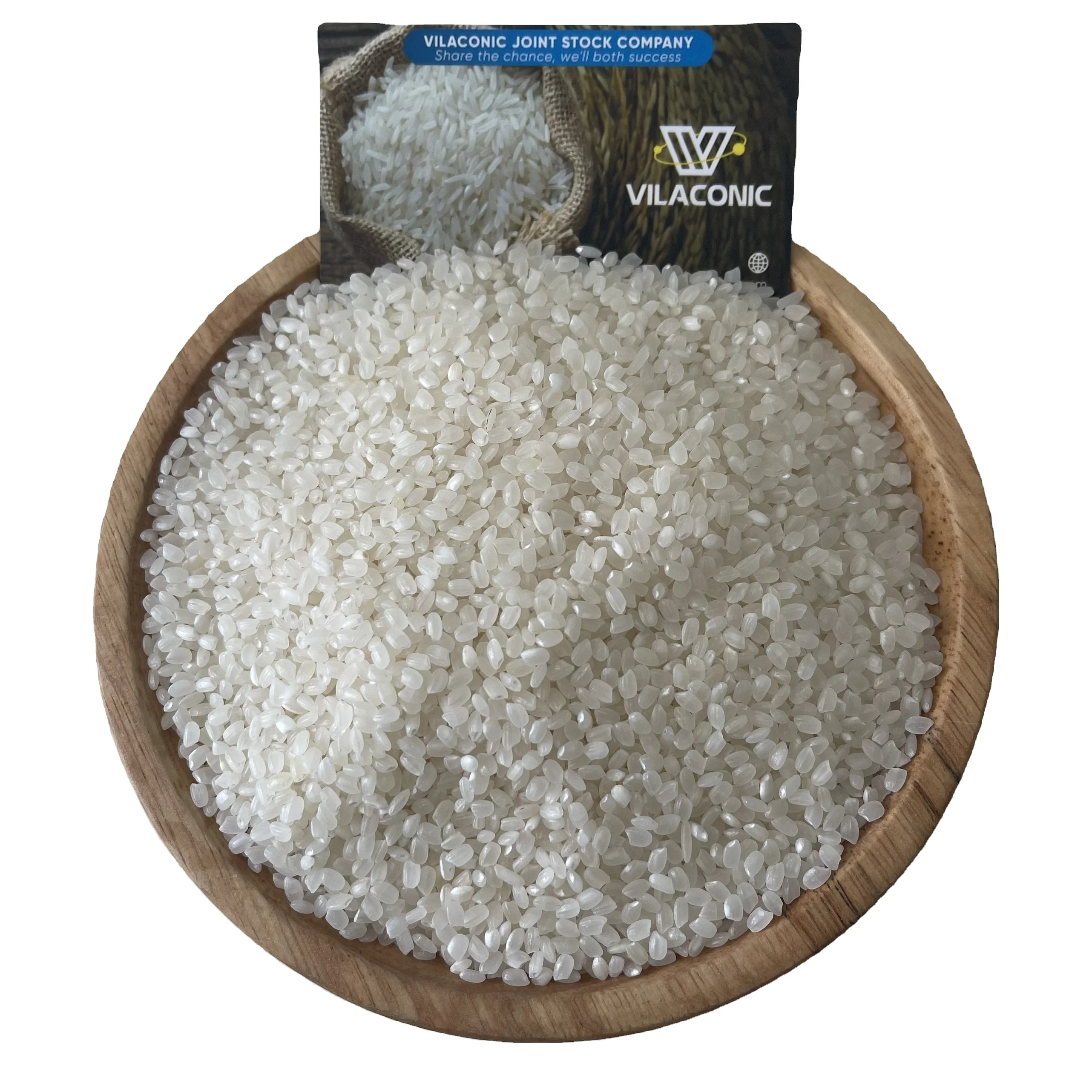 $0.6/kg VIETNAMESE JAPONICA RICE SUSHI RICE RIZ WHOLE SALES FROM VILACONIC - Ms Emma Nguyen +84332469432