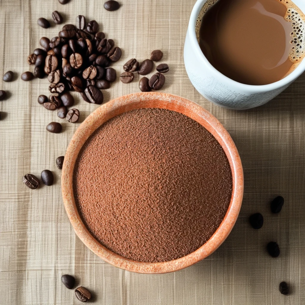 Spray Dried Soluble Coffee Powder Vietnamese Robusta Manufacturer Strong Caffeine Bitter Taste Bulk Packaging Halal Certificated