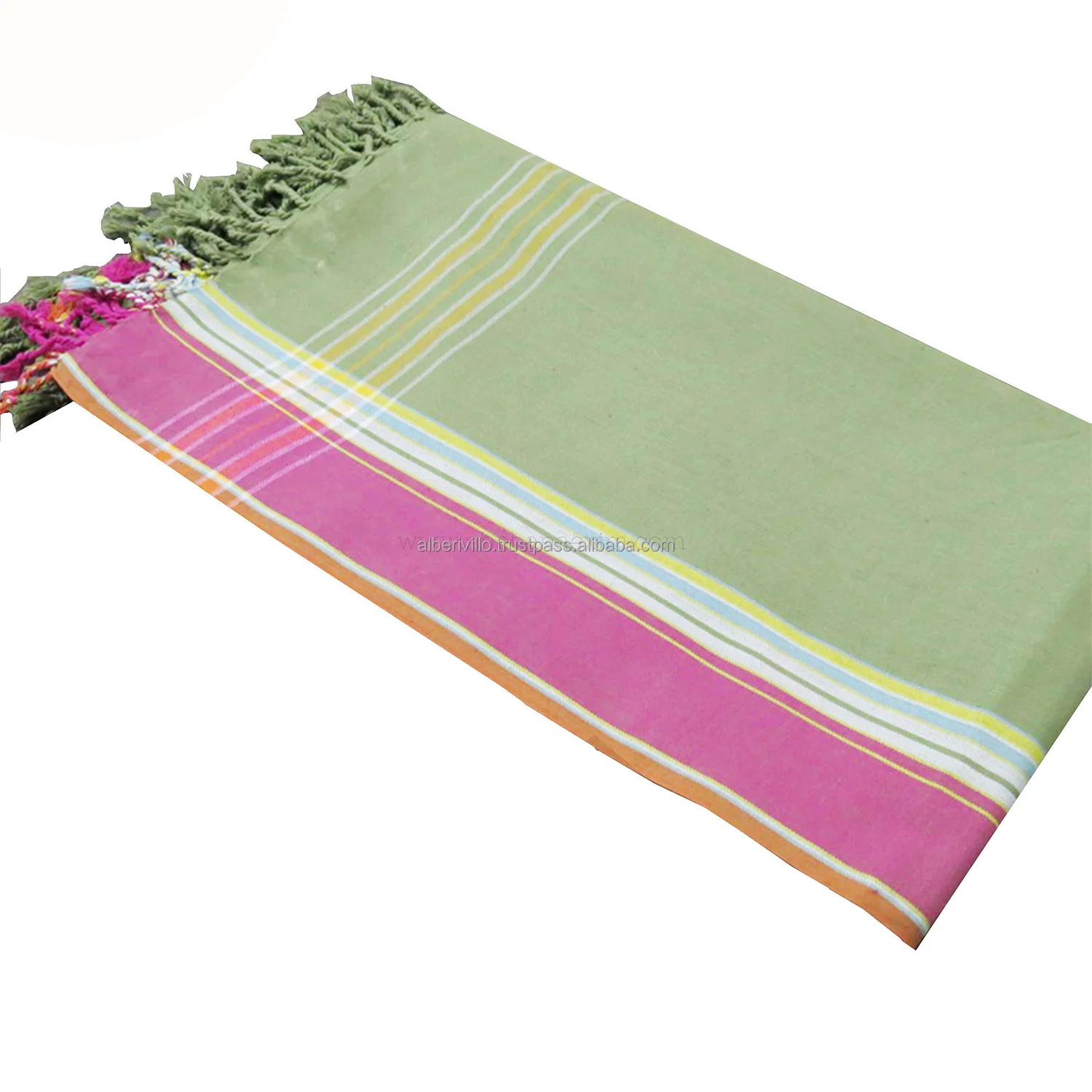 Eco-Friendly Cute Kikoy Towel in Different  Golf  Pattern Towel Manufacturers in India Kenyan Sarong Beach Towels on Cheap Price