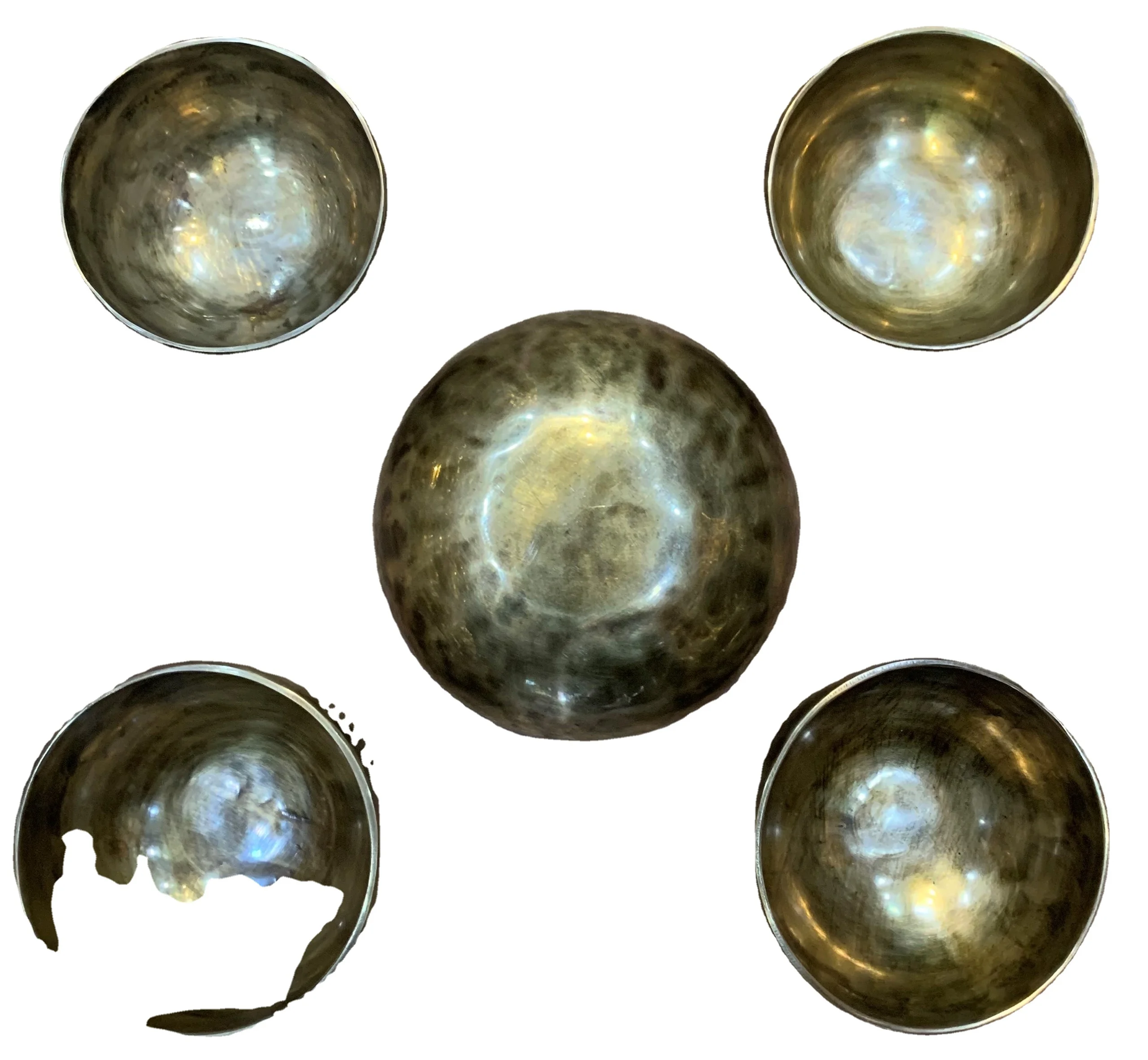 Латунные/Бронзовые поющие чаши/латунные чаши ручной работы