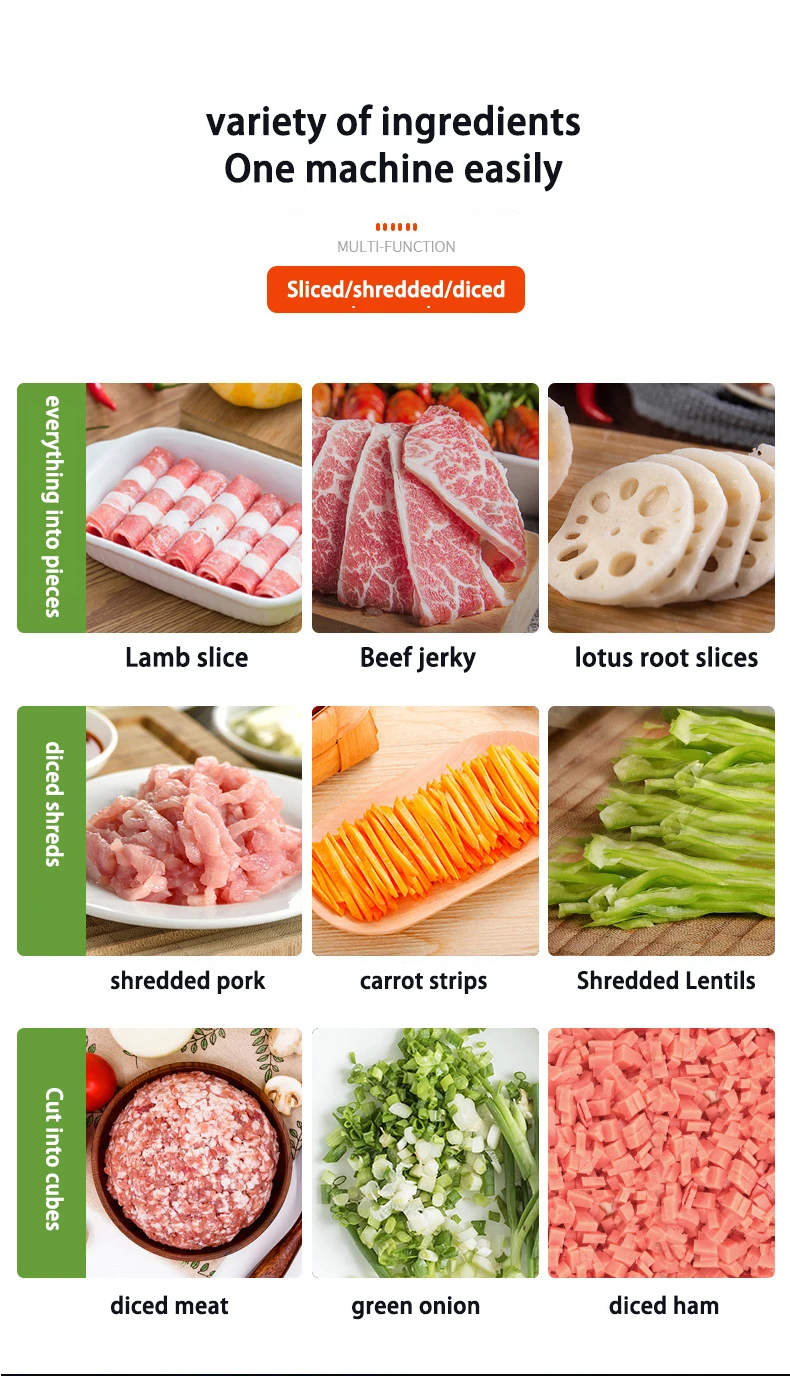 Automatic Mixing Machine Stainless Steel Meat Bowl Cutter Stand Meat Cutter Machine Meat Slice Cutter Machine