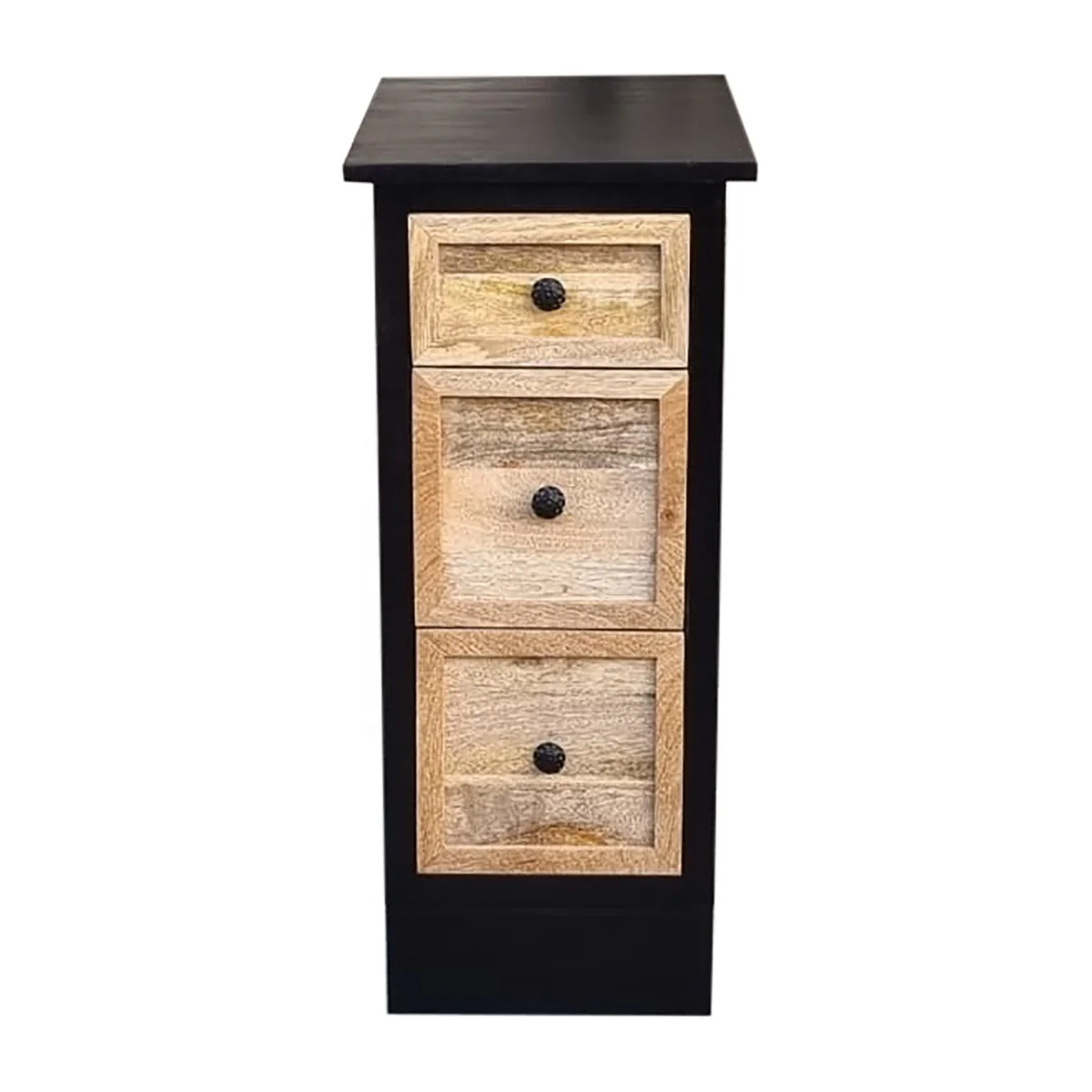 Solid wood waterproof bathroom / kitchen  cabinets set of 3 wooden bathroom furniture