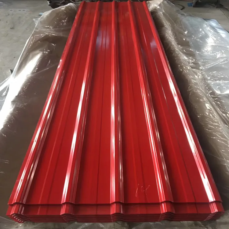 Steel Material Dx51d, Dx52D, Dx53D Zinc Coated Corrugated Galvanized Steel Roofing Sheet